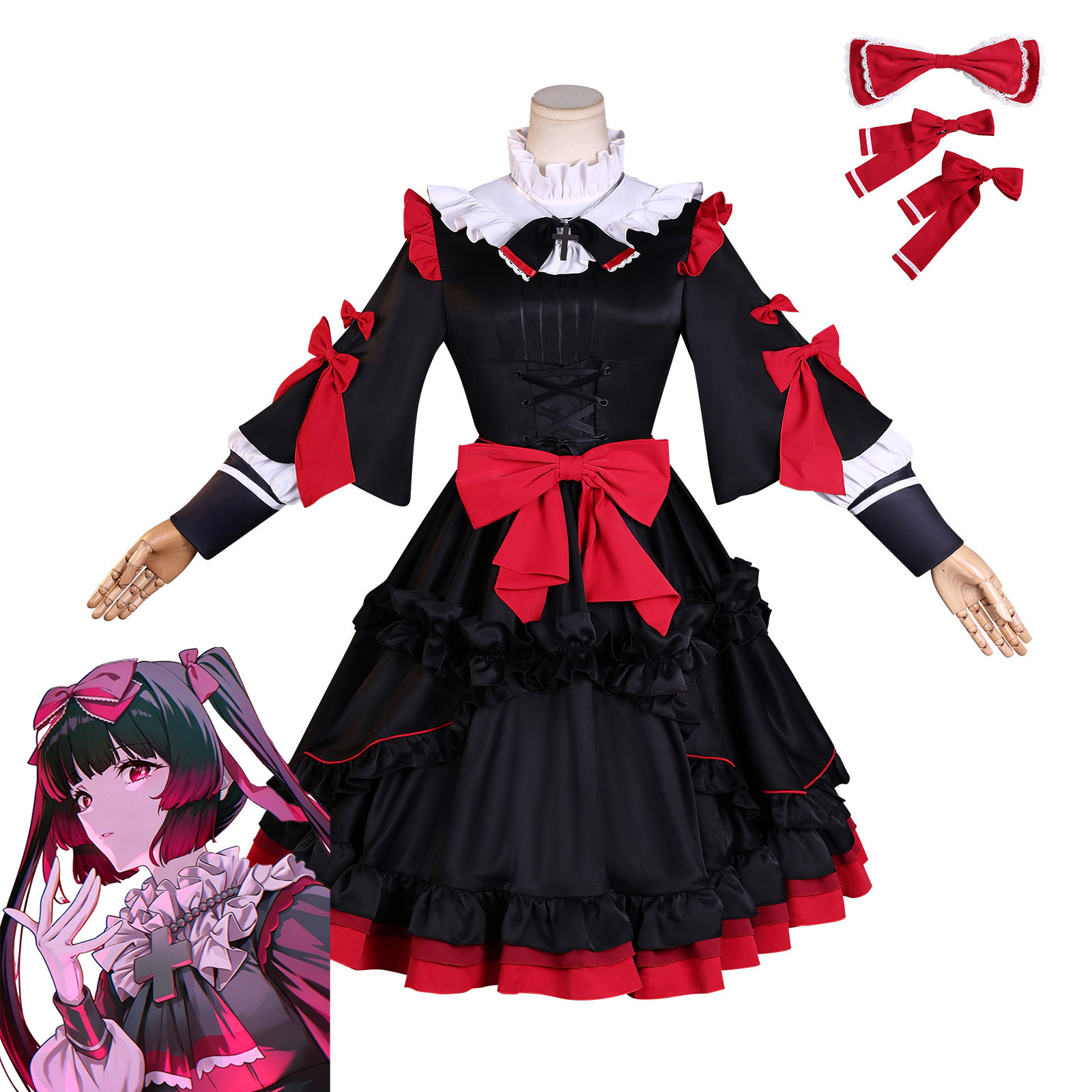 Anime Cosplay Show - Costume de cosplay complet du personnage