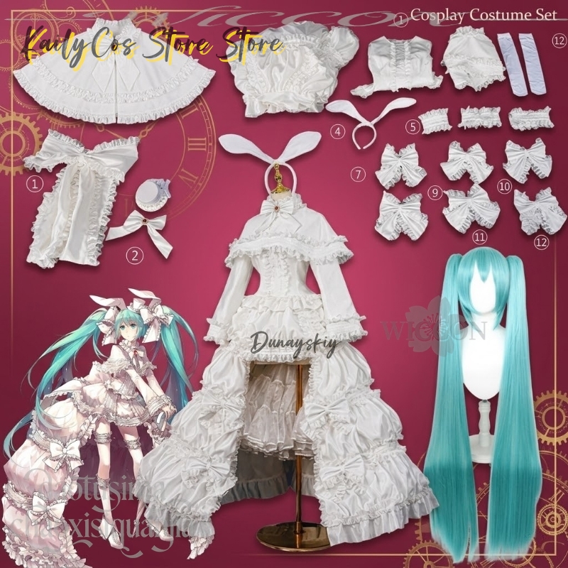 Anime Cosplay Miku - Nouvelle tenue de cosplay Anime Game