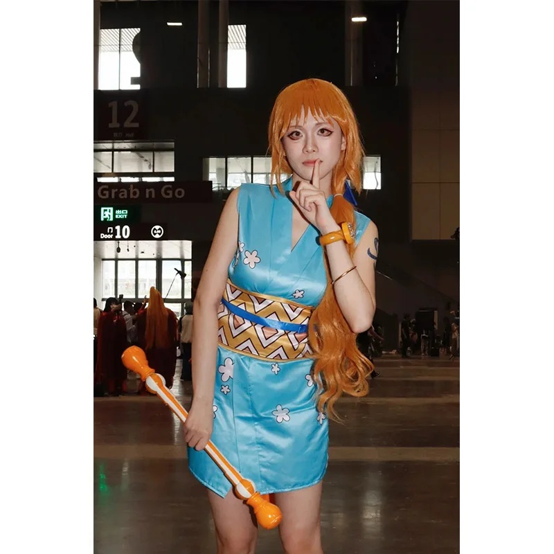 Anime Cosplay Name - Costume de cosplay Anime Yukata Wano