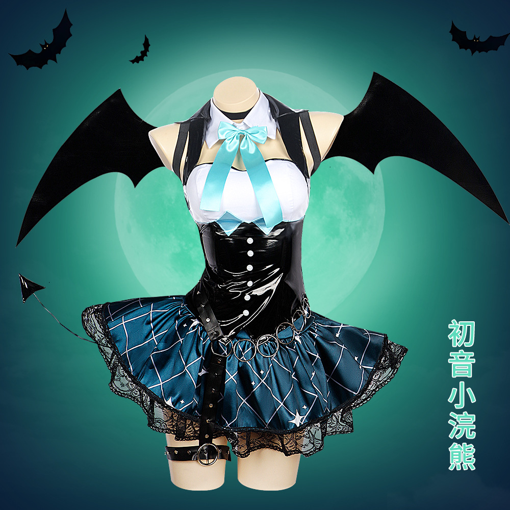 Anime Cosplay Miku - Costume de cosplay Demon Miku x
