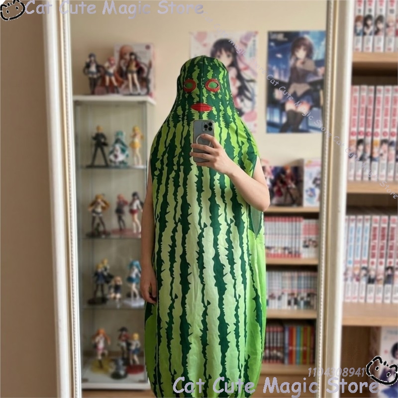 Anime Cosplay Tiktok - Tenue de cosplay Pastèque TikTok Halloween