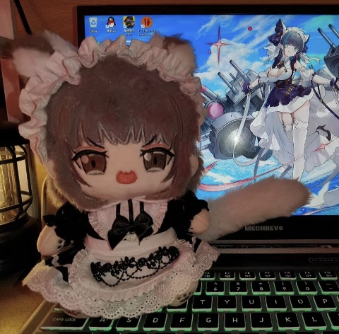 Anime About Cosplay Girl - Peluche à habiller HMS Cheshire d'Azur