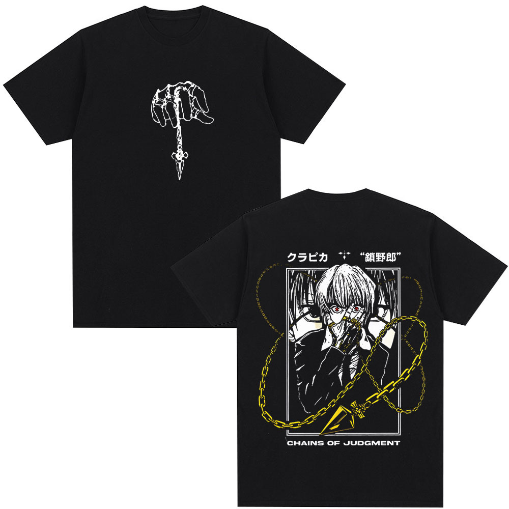 Hunter X Hunter Uniform - Anime Hunter X Hunter T-shirts Kurapika