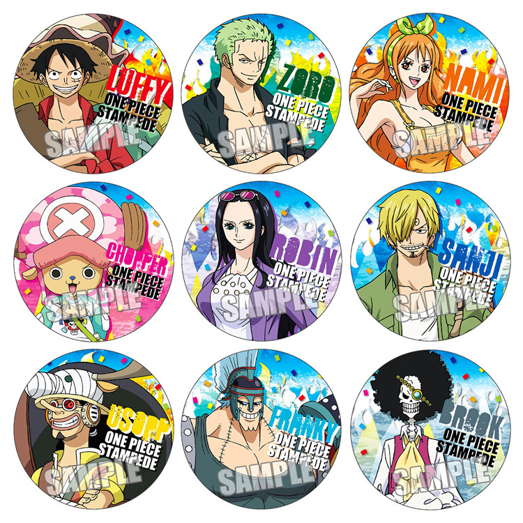 Anime Cosplay Name - Une pièce Film Stampede Anime Badge
