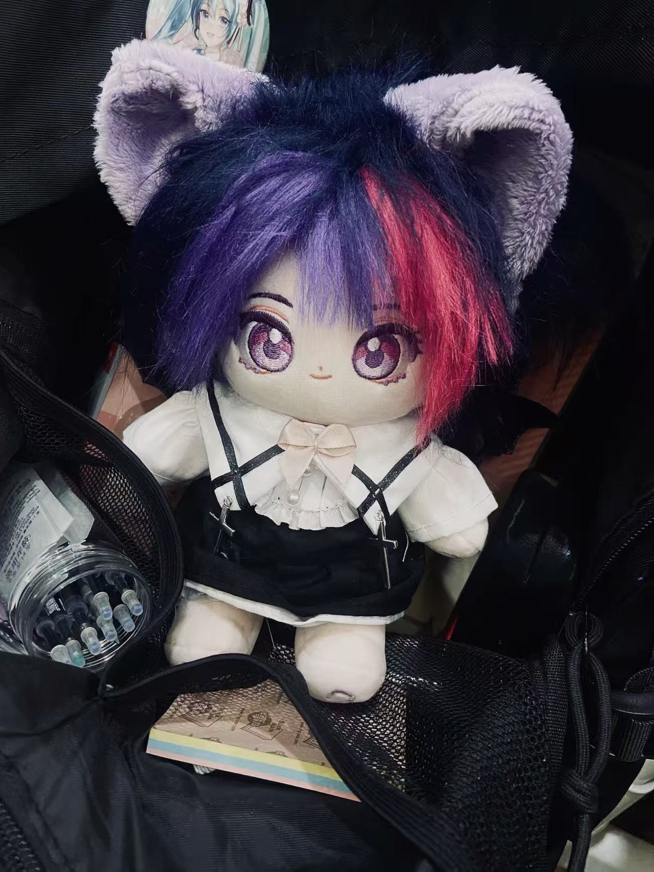 Anime About Cosplay Girl - Peluche Anime 20cm Mignonne avec Broderie