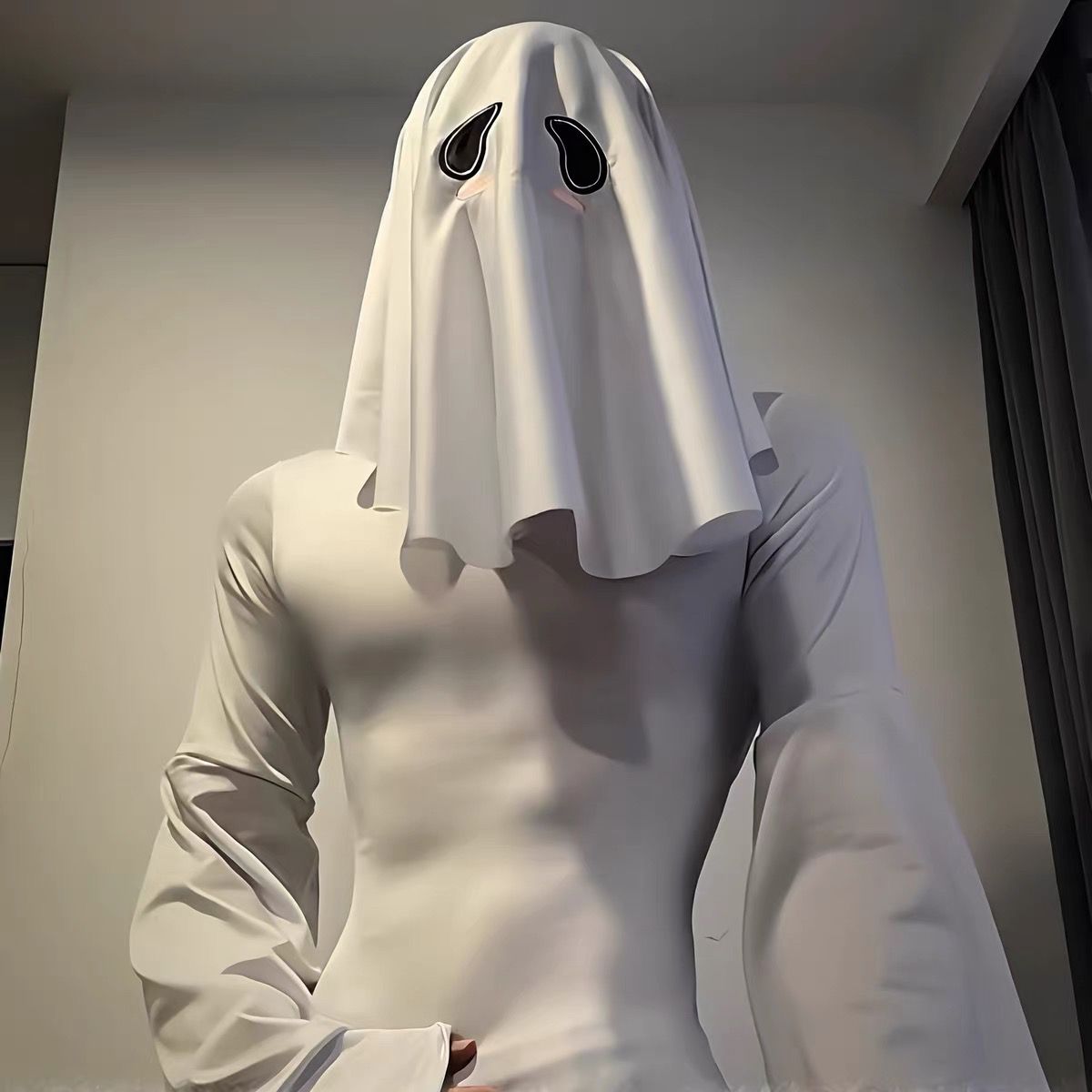 Anime Cosplay Mask - Costume de cosplay fantôme sirène ajusté