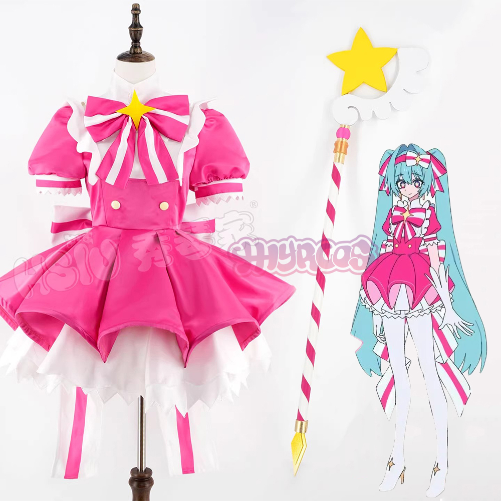 Anime Cosplay Miku - Costumes de cosplay MMiku Retry, perruque,