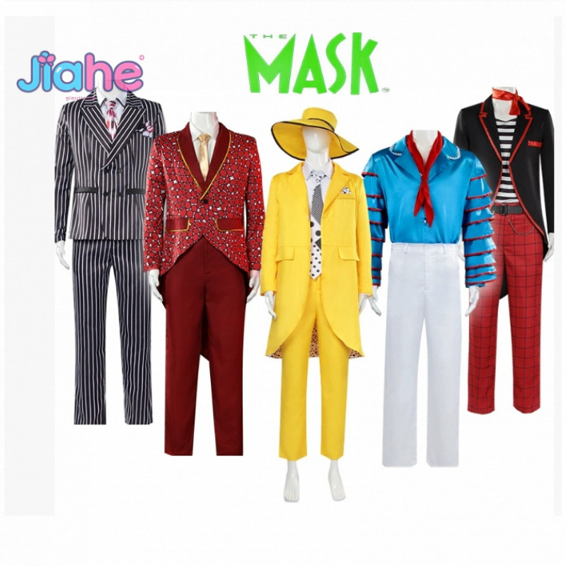 Anime Cosplay Mask - Jim Carrey Stanley Ipkiss film le