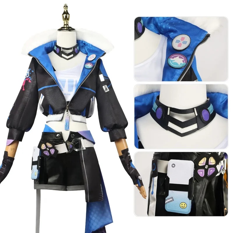 Hunter X Hunter Uniform - x;3,v'6\g/Game Honkai Star Rail Silver Wolf