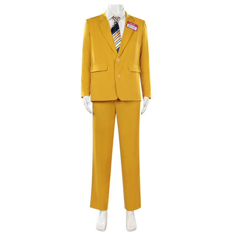 Anime Cosplay Name - Ensemble de costume jaune sur le