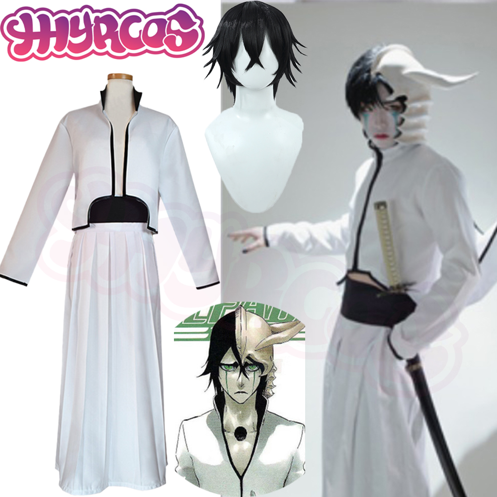 Bleach Captain Coat - Costume Cosplay d'Anime Wiltshire ach Ulquiorra,