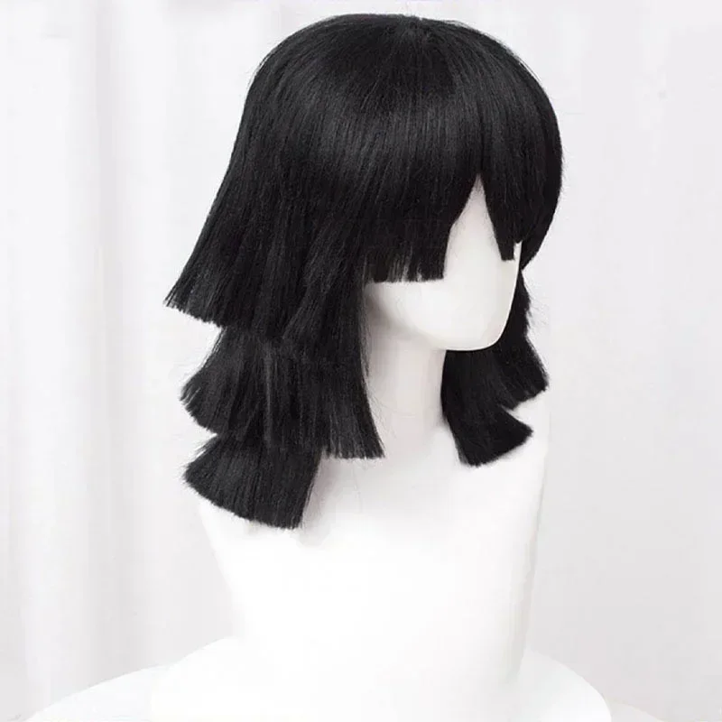 Perruque de cosplay Iguro Oban - Cosplay Anime Black Hair avis et prix