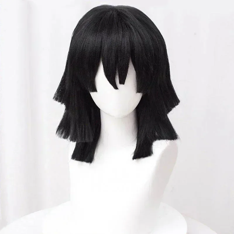 Perruque de cosplay Iguro Oban - Cosplay Anime Black Hair avis et prix
