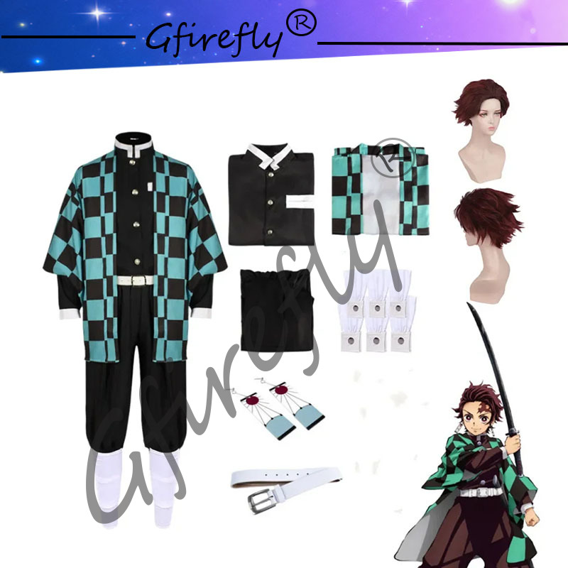 Kamado Tanjirou Cosplay Costum - Anime Cosplay Mask avis et prix