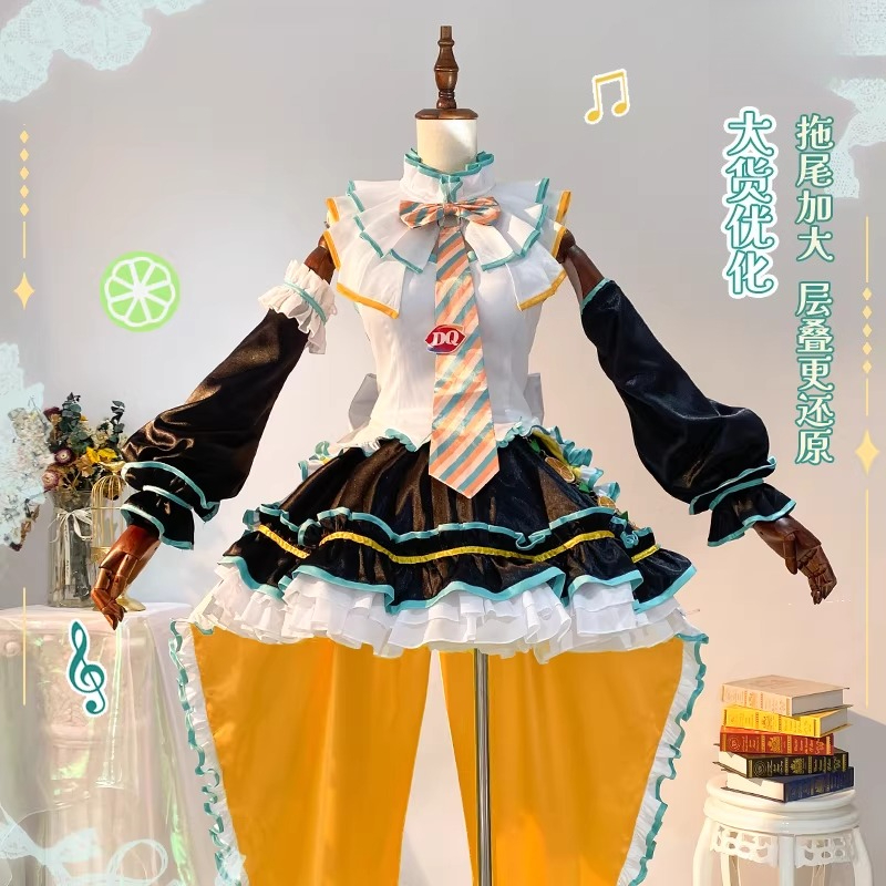 Costume de Cosplay Hatsune Mik - Anime Cosplay Miku avis et prix