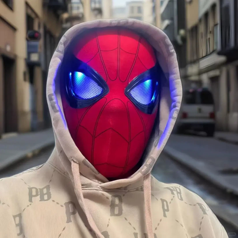 Masque Spider-Man avec yeux mo - Anime Cosplay Eyes avis et prix