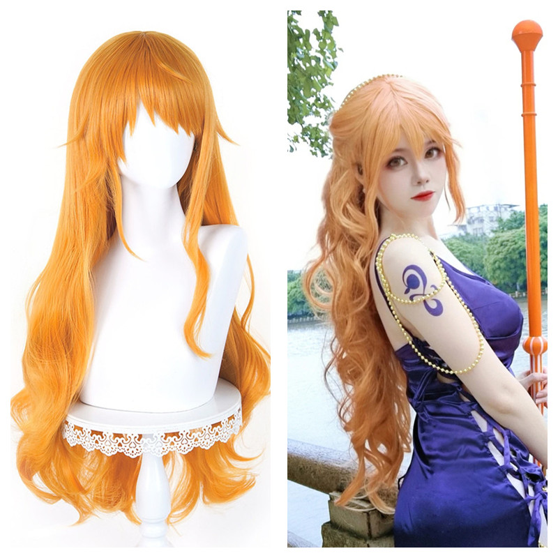 Perruques Nami Cosplay Longues - Anime Cosplay Name avis et prix