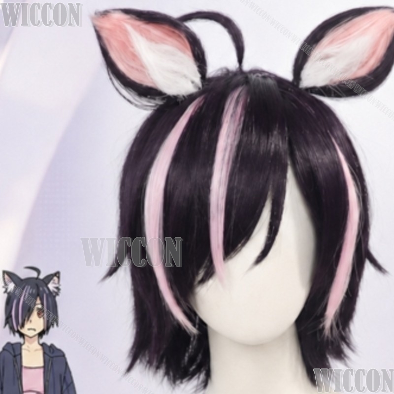 Chainsmoker Cat Cosplay Hameko - Cosplay Anime Black Hair avis et prix