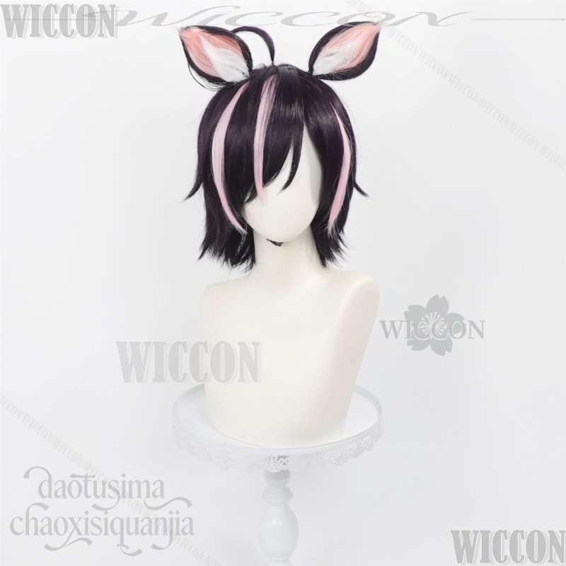 Chainsmoker Cat Cosplay Hameko - Cosplay Anime Black Hair avis et prix