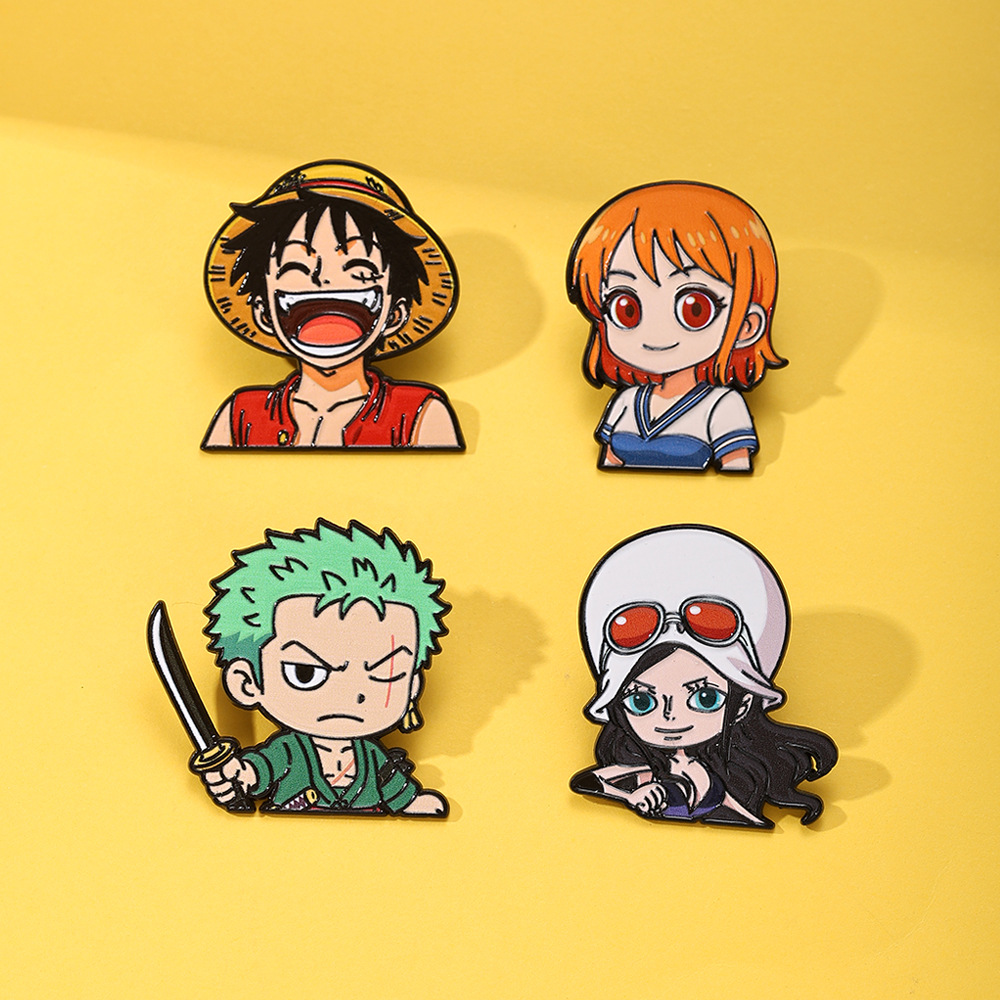 Épingles en émail Luffy Solon  - Anime Cosplay Name avis et prix