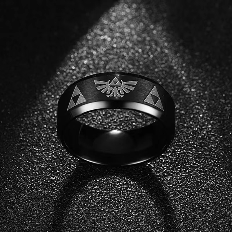 Bague Triangle Triforce en aci - Anime Cosplay Name avis et prix