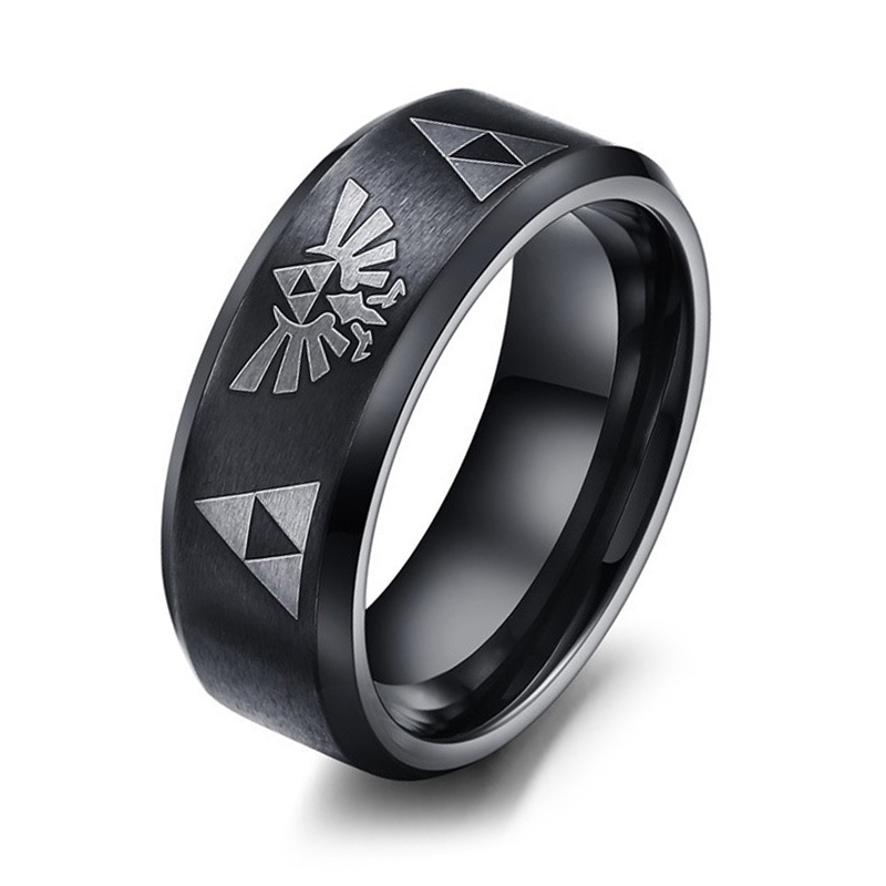 Bague Triangle Triforce en aci - Anime Cosplay Name avis et prix