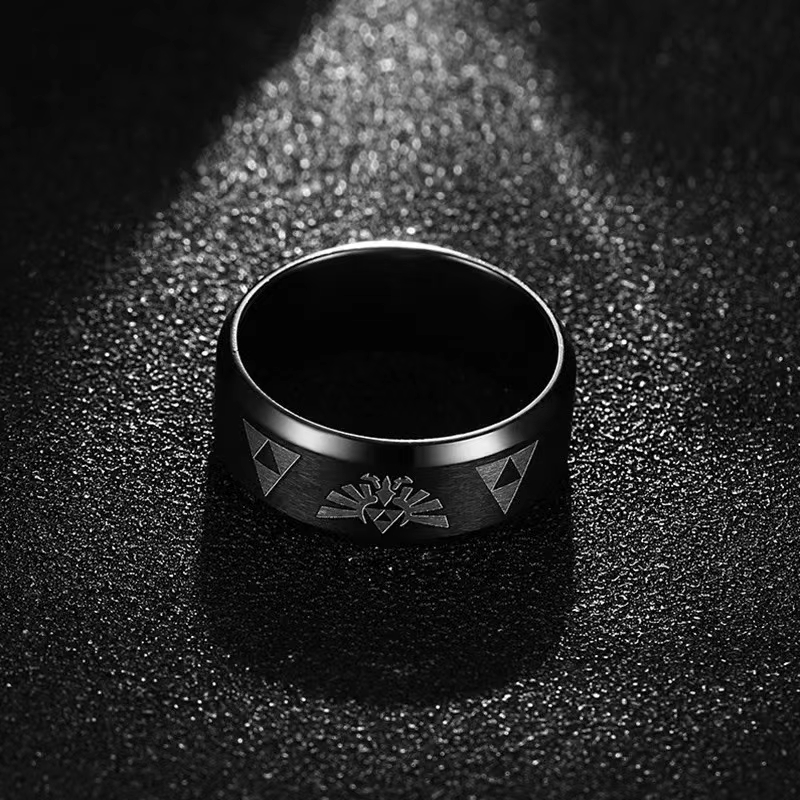 Bague Triangle Triforce en aci - Anime Cosplay Name avis et prix