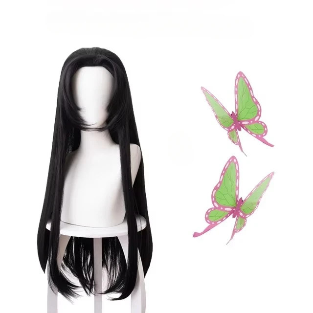 Anime Kochou Kanae perruque Ki - Cosplay Anime Black Hair avis et prix
