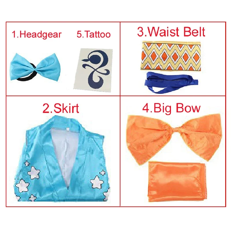 Costume de cosplay Nami pour f - Anime Cosplay Name avis et prix
